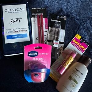 Womens Bundle ***75***Beauty and Skincare Bundle with Secret, Maybelline & More